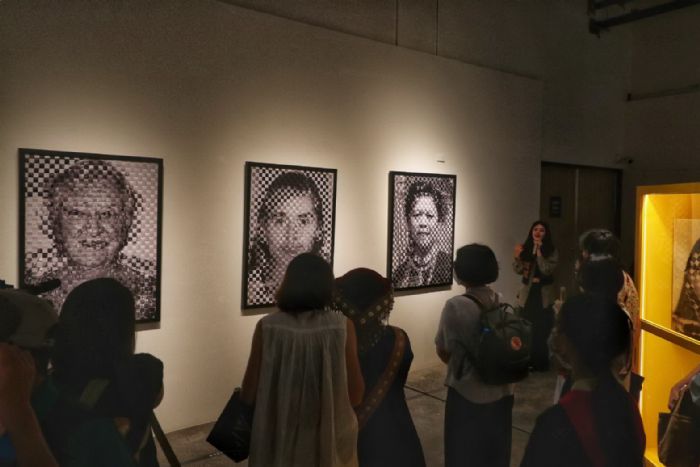 原鄉編織‧創意交融!《部落的百寶盒》三位女藝師聯展,屏菸1936文化基地溫馨開展 原鄉編織‧創意交融!《部落的百寶盒》三位女藝師聯展,屏菸1936文化基地溫馨開展
